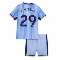 Camisa de Futebol Tottenham Hotspur Pape Matar Sarr #29 Equipamento Secundário Infantil 2024-25 Manga Curta (+ Calças curtas)